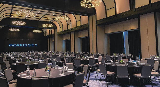#IAMIntroducing BOND, our stunning new ballroom at Morrissey Hotel. Whether it’s a grand celebration or an intimate gathering, we’re here to make your event unforgettable